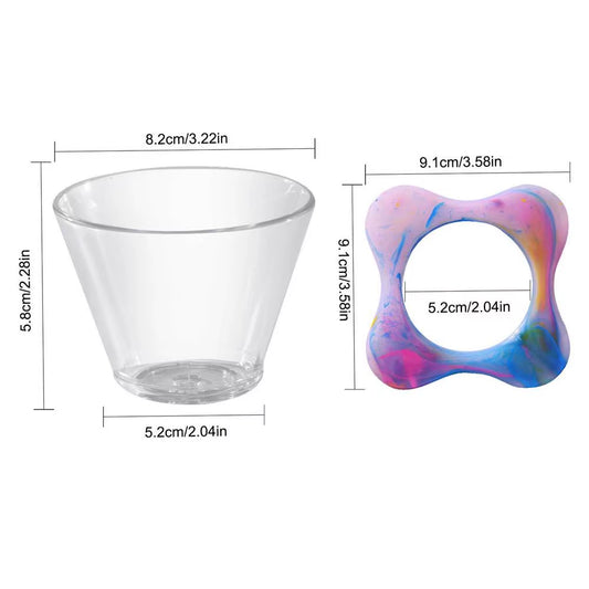 Cafetera De Goteo Portátil De Colores Con Jarra De Cristal