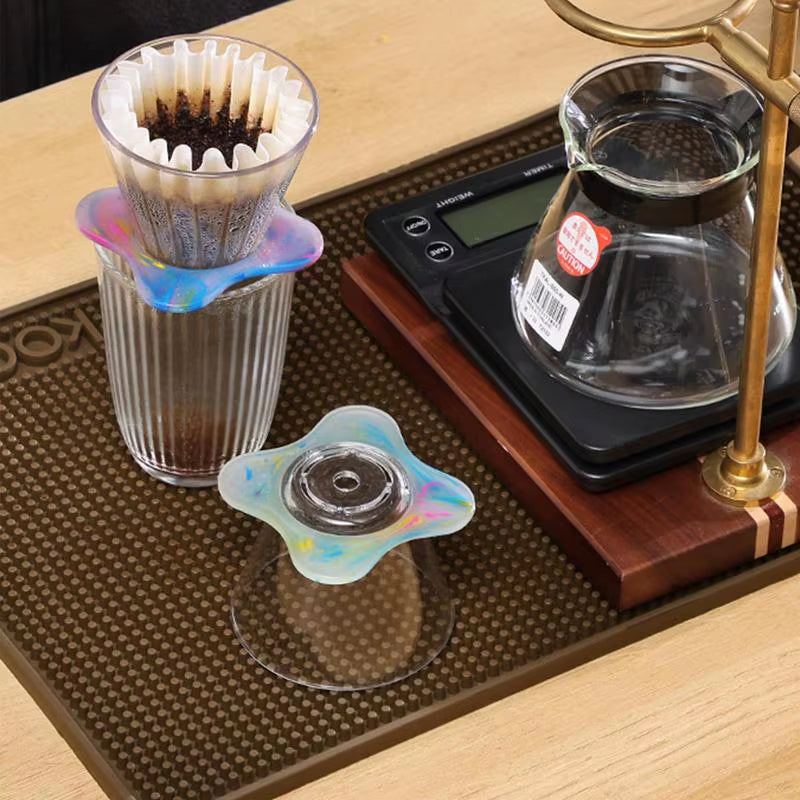 Cafetera De Goteo Portátil De Colores Con Jarra De Cristal