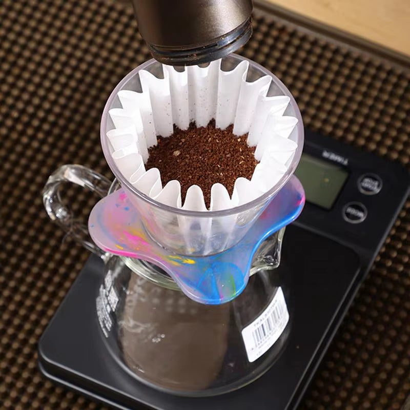 Cafetera De Goteo Portátil De Colores Con Jarra De Cristal